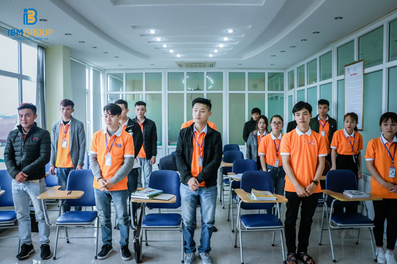 Trường Jeonju Kijeon, Hàn Quốc về phỏng vấn học sinh tại Công ty CP Nhân lực IBM Group